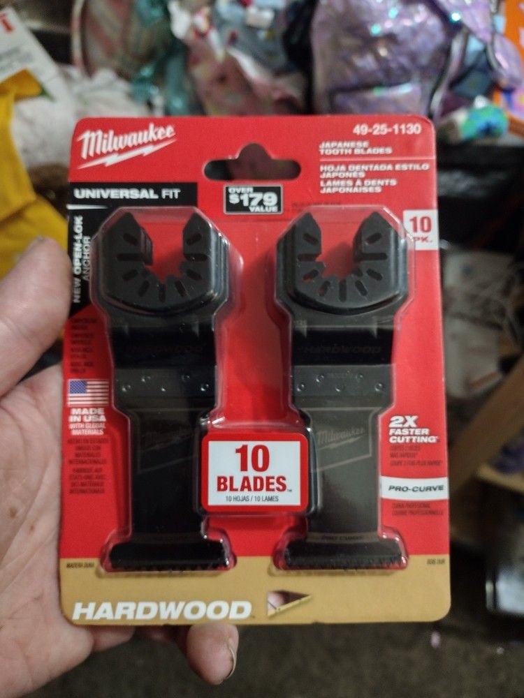 MILWAUKEE HARDWOOD MULTITOOL BLADES