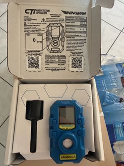 Wingman personal ammonia detector