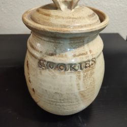 Vintage Ceramic Cookie Jar