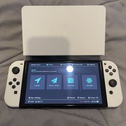 Switch OLED  Picofly Installed