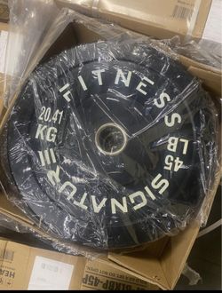 New pair of 45 bumper weights