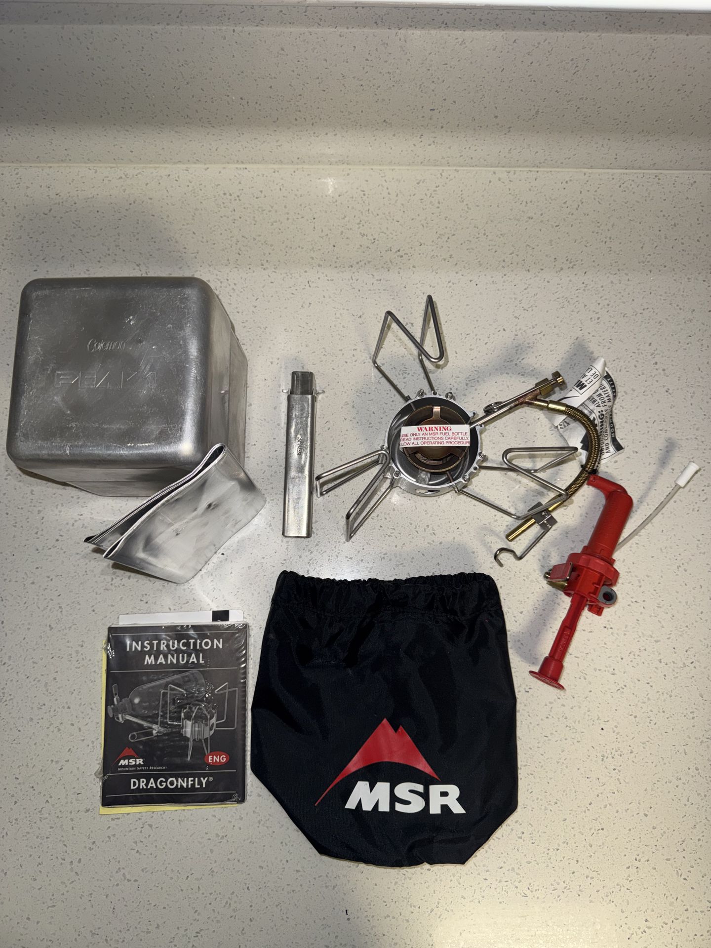 MSR Dragonfly Camping Stove System w/ Pump