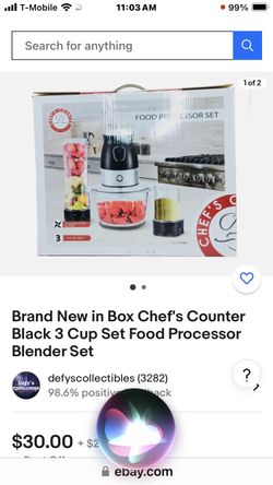 Chefs Counter Food Processor