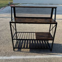 Bar table w/ wine Rack 
