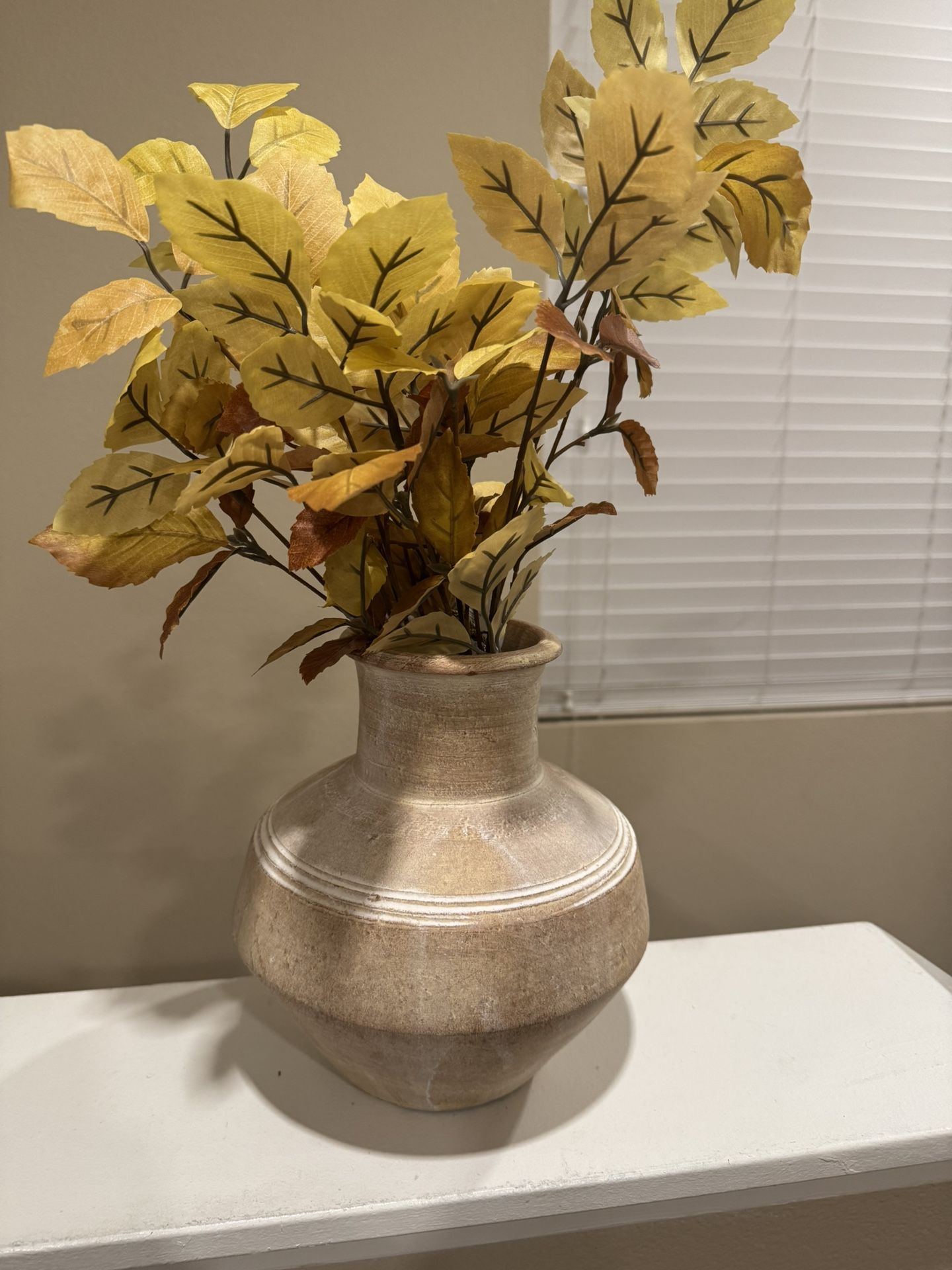 Fall Floral And Vase