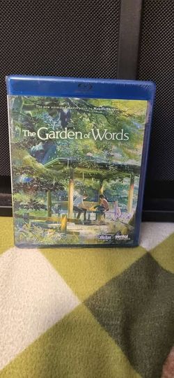 New! The Garden of Words Blu-Ray