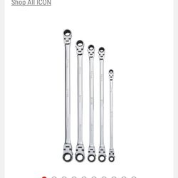 Icon Flex Ratcheting Wrench Set