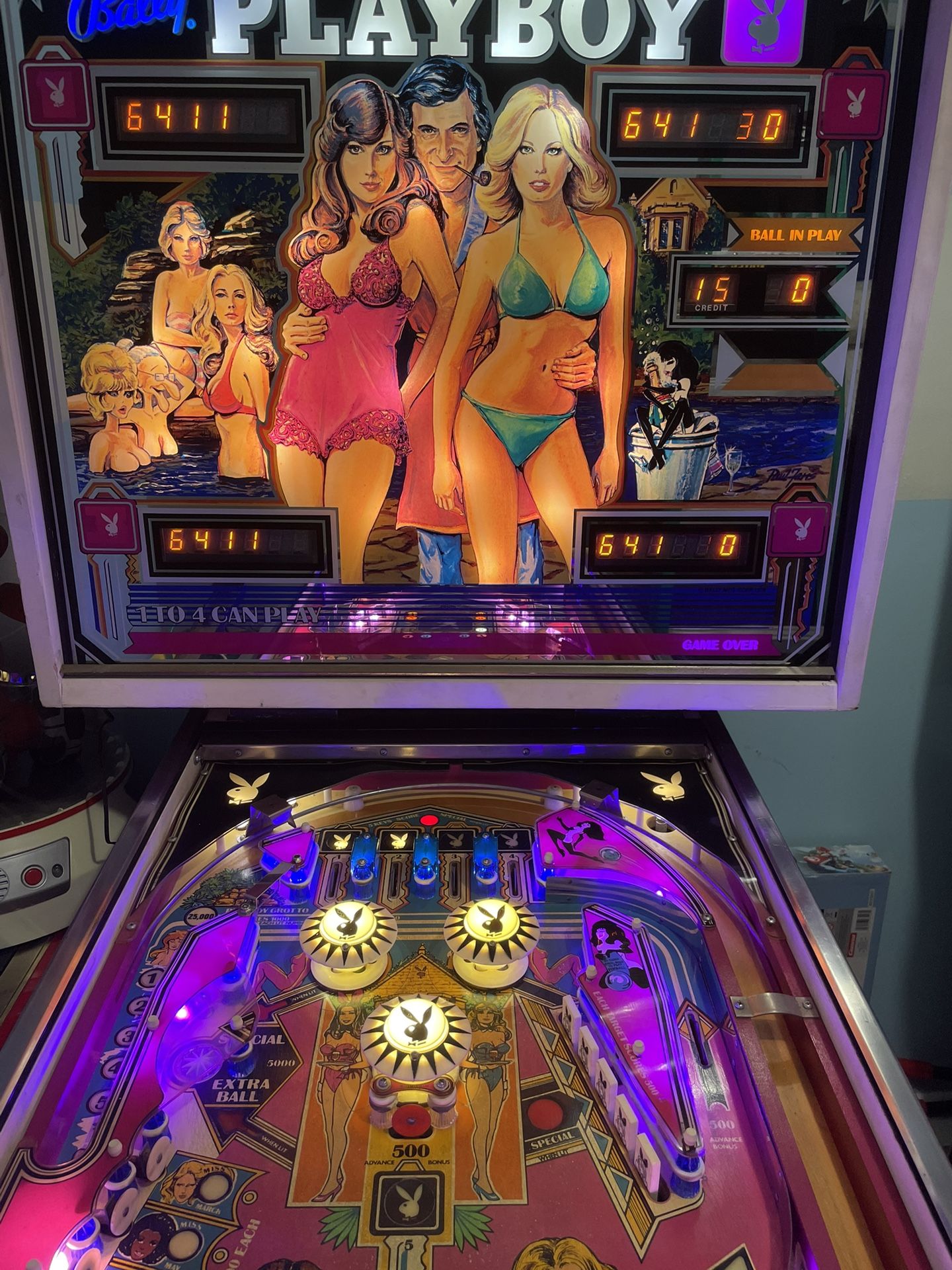 Bally Playboy Pinball Machine
