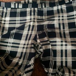 TOTAL GIRL Metallica Plaid Leggins