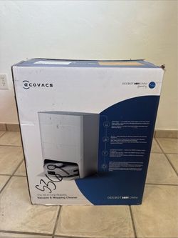 Ecovacs Deebot T10 Omni All-in-One Robot Vacuum and Mop Combo with Charging Dock
