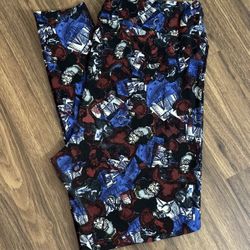 LulaRoe TC2 Disney Captain Hook Leggings 