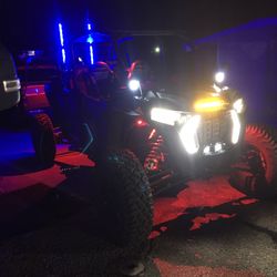 LED Lights Audio Marine Sistem Rzr / Can Am