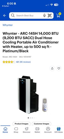 Ac 14000 btu ice cold