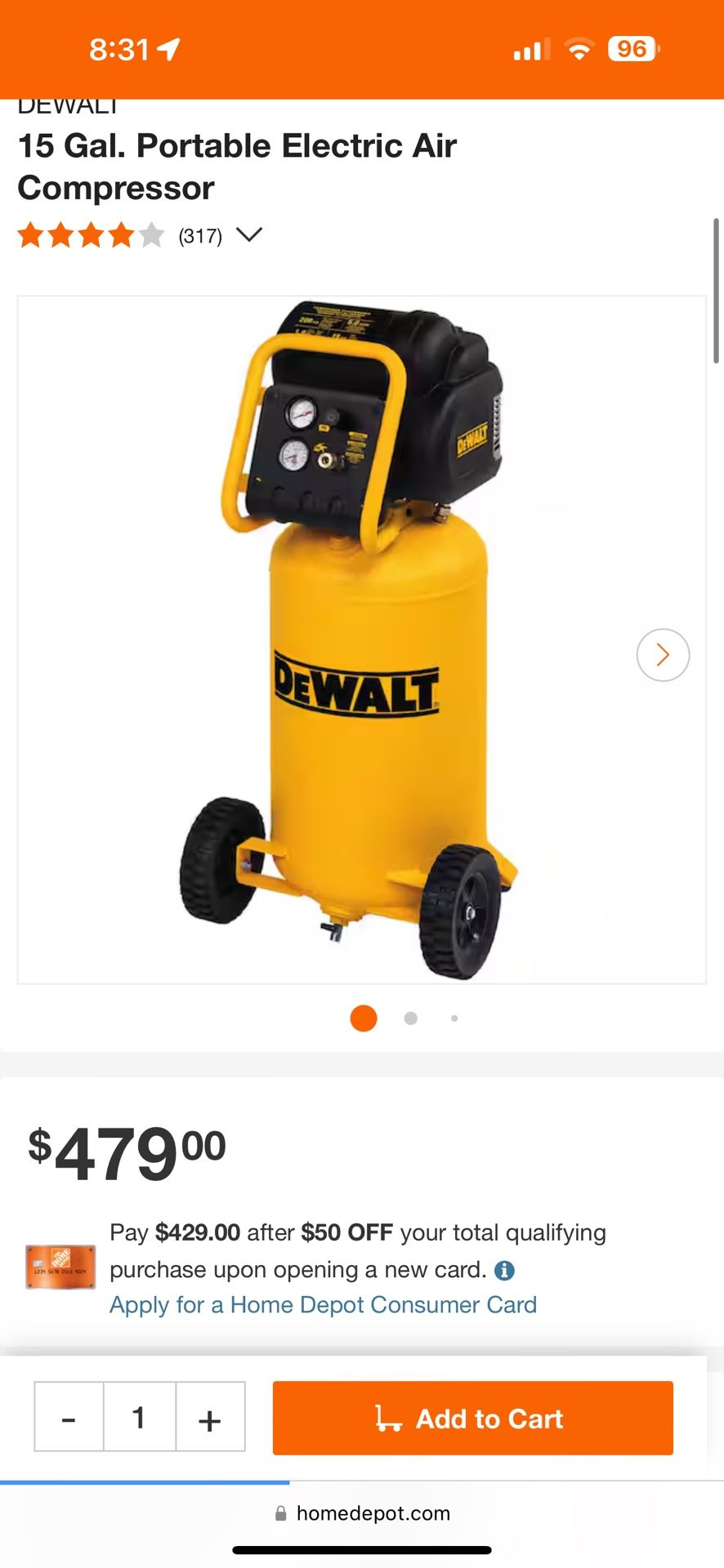 Dewalt Air Compressor