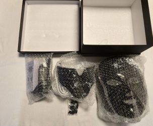 DERMAL TECH LED LIGHT SKIN THERAPY DERMATOLOGIST FACIAL MASK HEALTH BEAUTY  LIKE NEW