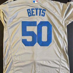 LA Dodgers Jersey Gray For Betts New With Tags Available All Sizes 