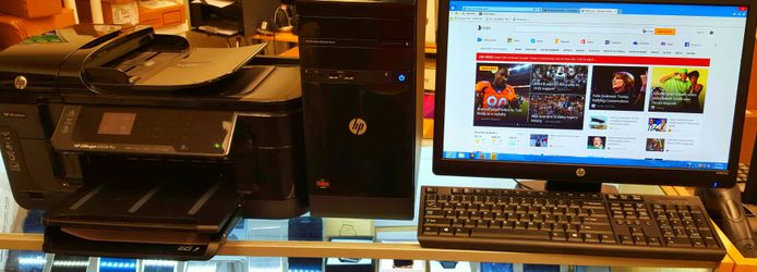 HP p2 Desktop - 1tb - 6 gb w/wireless printer