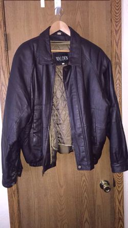 Leather Jacket w/ liner