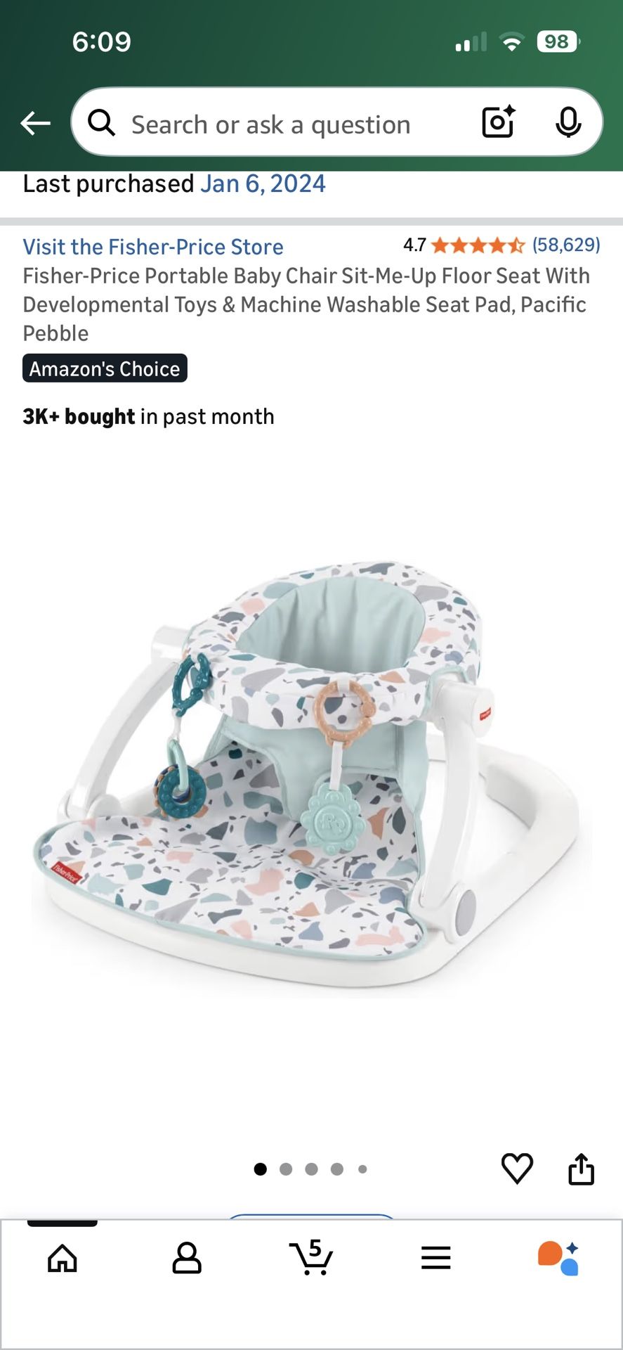 Baby chair To Help With Sitting Up!
