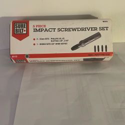 IMPACT SCREWDRIVER SET(BRAND NEW)