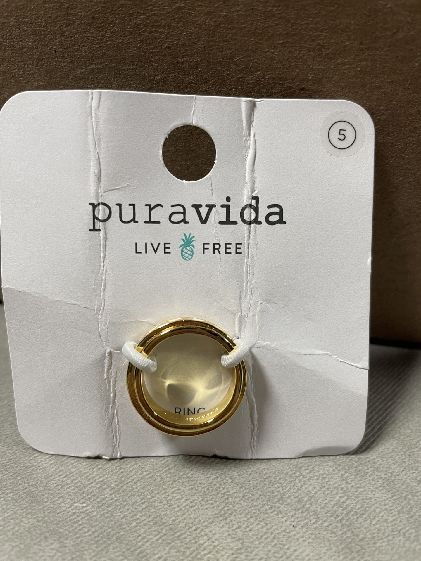 Pura Vida Wave Ring