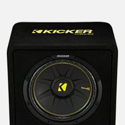 NEW Kicker 44VCWC122 CompC 12" 600W Peak 2 Ohms Enclosed
