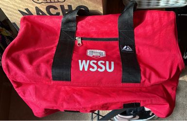 Red WSSU Duffel Bag