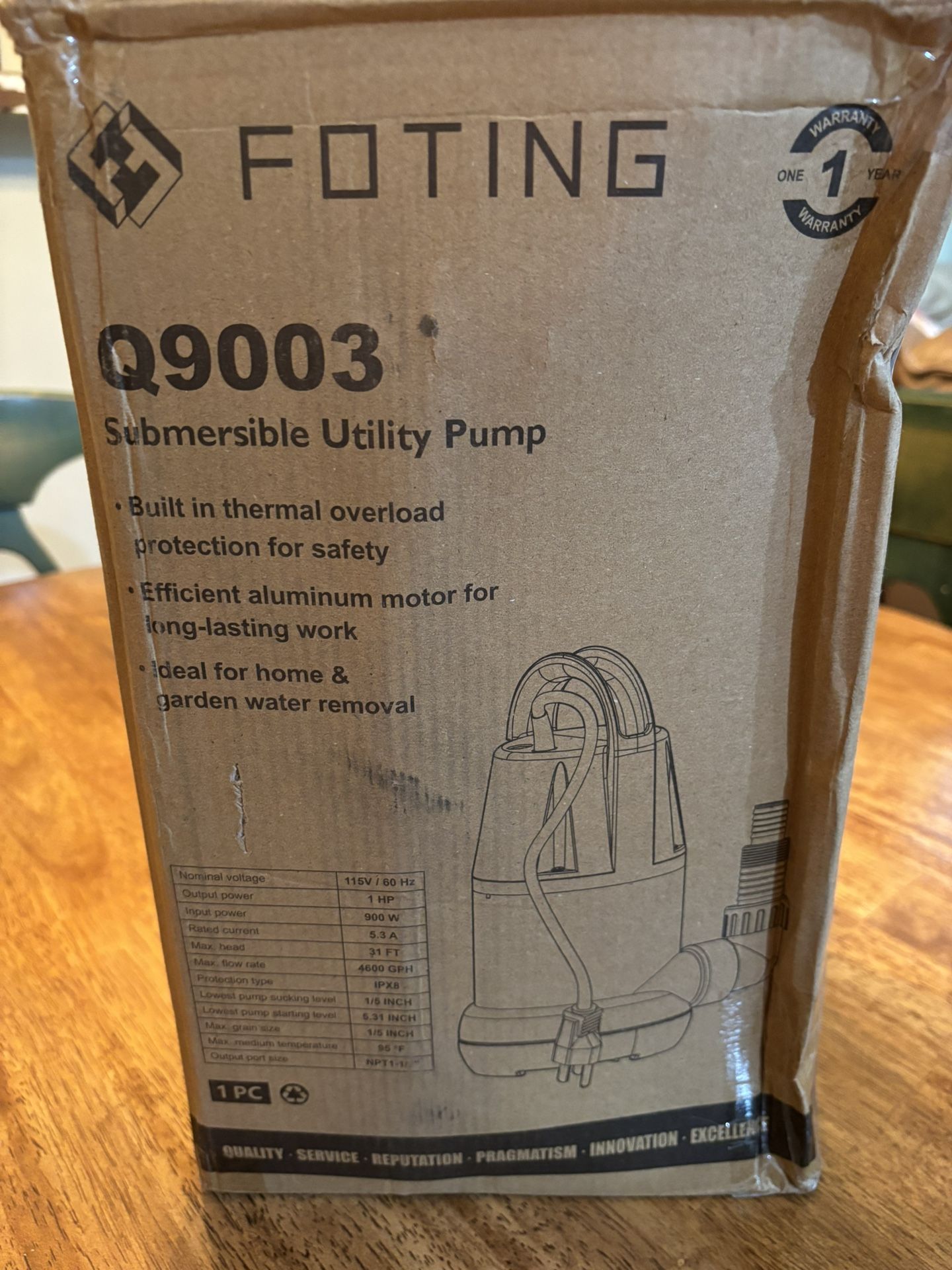 Submersible Utility pump