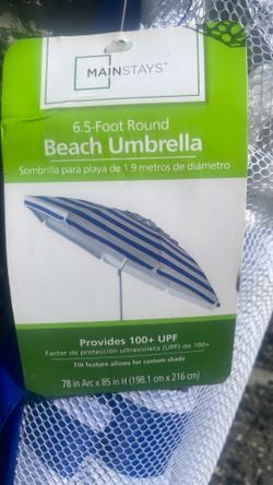 6.5 foot tillable beach umbrella