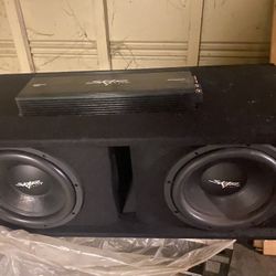 Subwoofer And Amp
