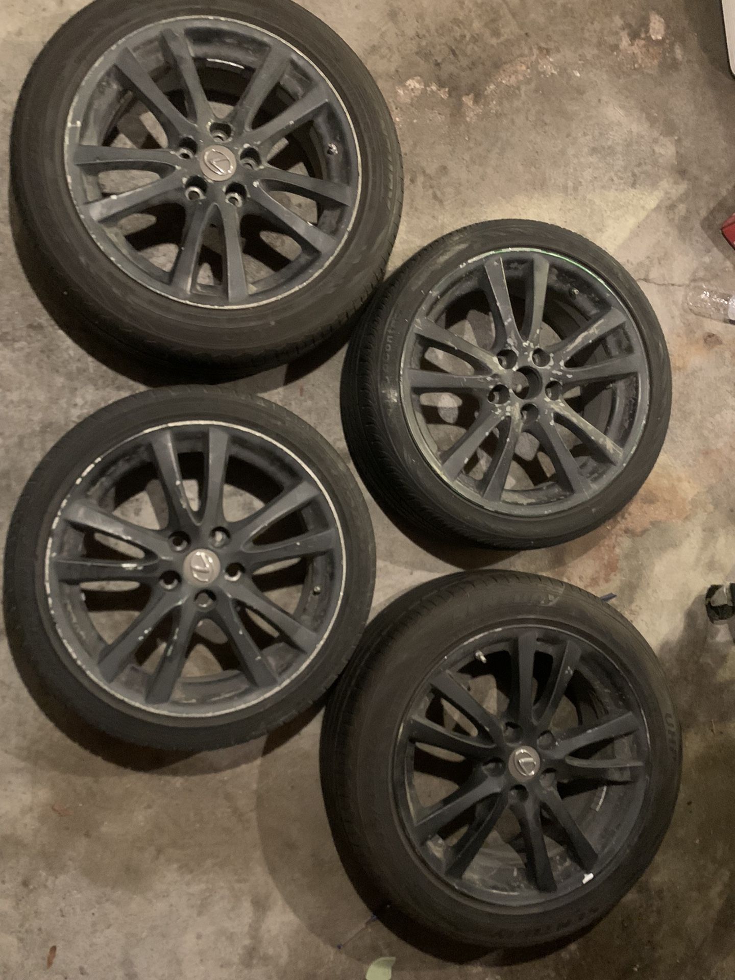 Lexus IS250 OEM Rims - 2007