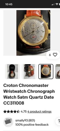 Croton Chronograph Watch