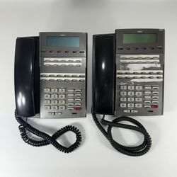 NEC 1090020 DSX 22B - 22-Button Digital Display Corded Business Phone - Lot of 2