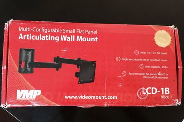 Brand New Multi-Configurable SMALL FLAT PANEL Articulating Wall Mount