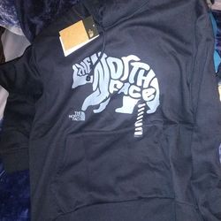 Northface hooded sweater