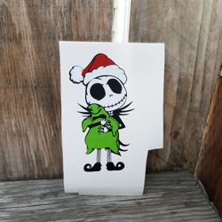 Nightmare before Christmas vinyl decal stickers