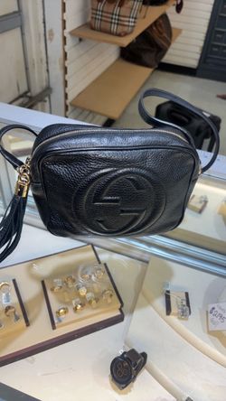 Gucci Soho Disco Black Leather Crossbody Bag