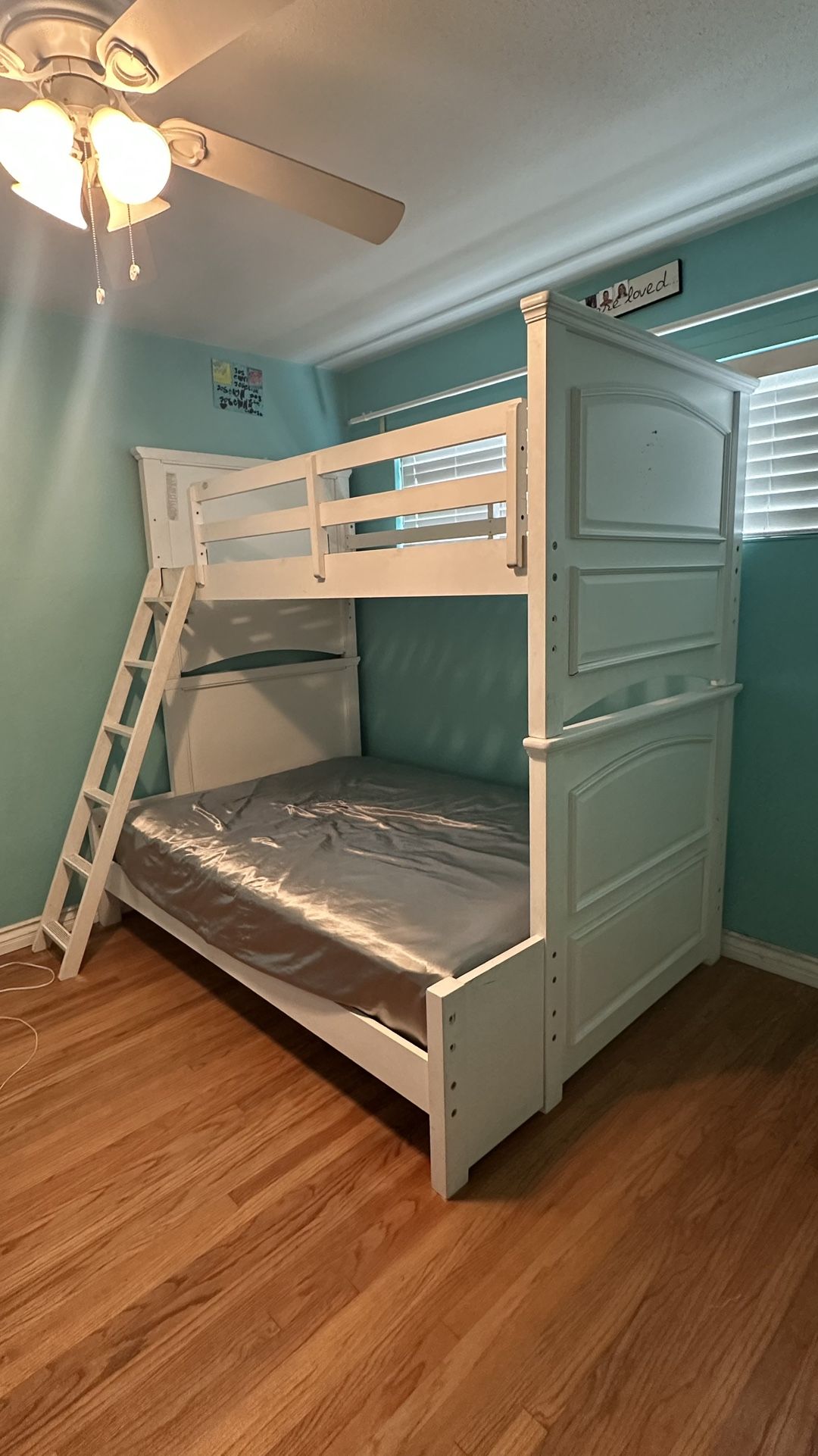 White Bunk Bed