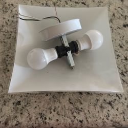 New Light Fixture With New Bulbs