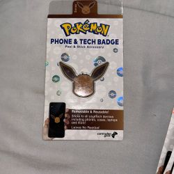 Pokemon Phone And Tech Badge For 