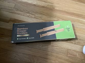 Bamboo Drawer Dividers