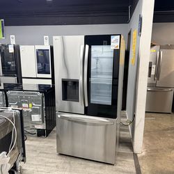 🔥LG INSTAVIEW STAINLESS STEEL REFRIGERATOR WITH ICE MAKER AND WATER DISPENSER🔥Counter Depth🔥