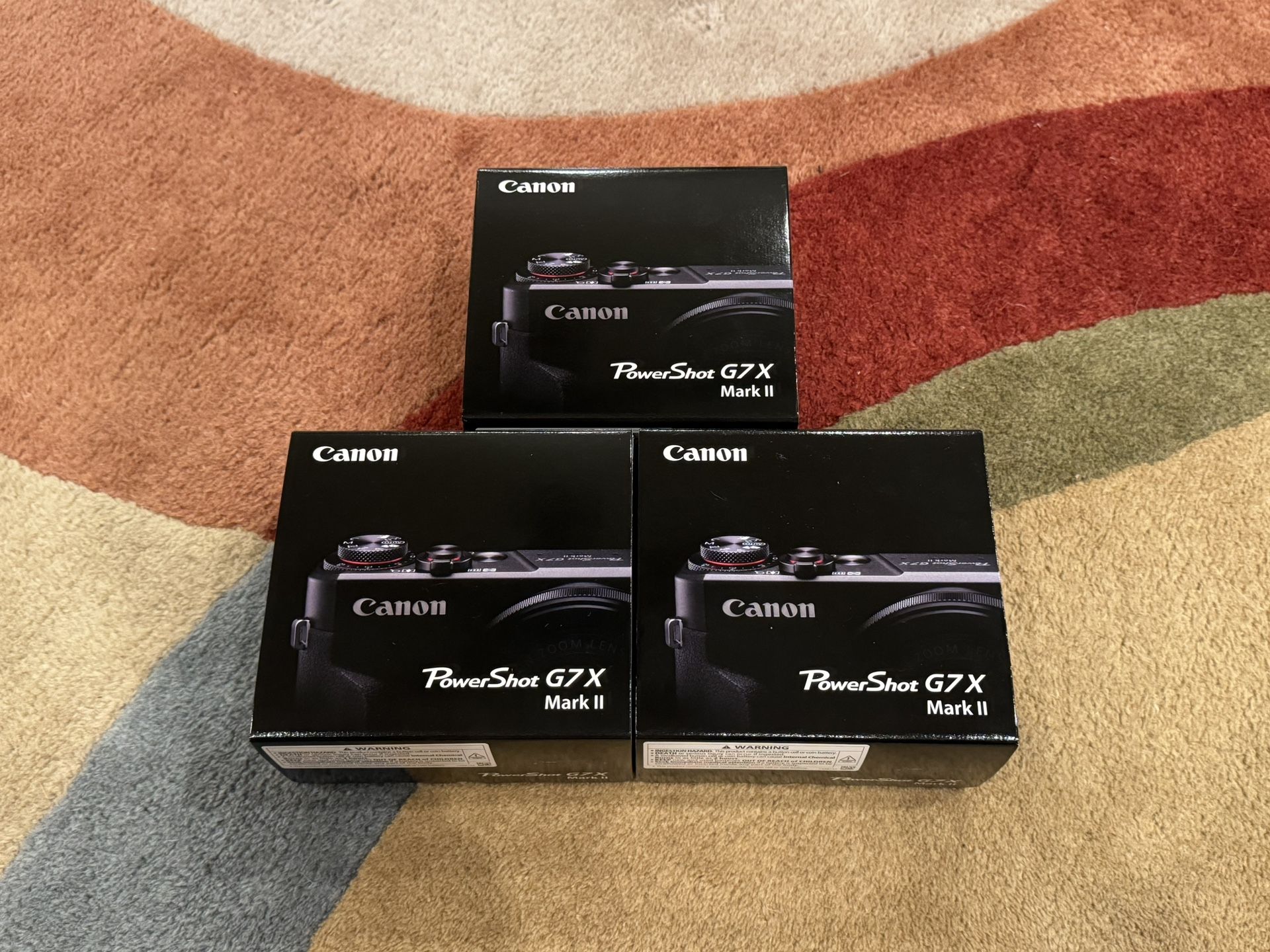 Canon PowerShot G7 X Mark II Camera Brand New