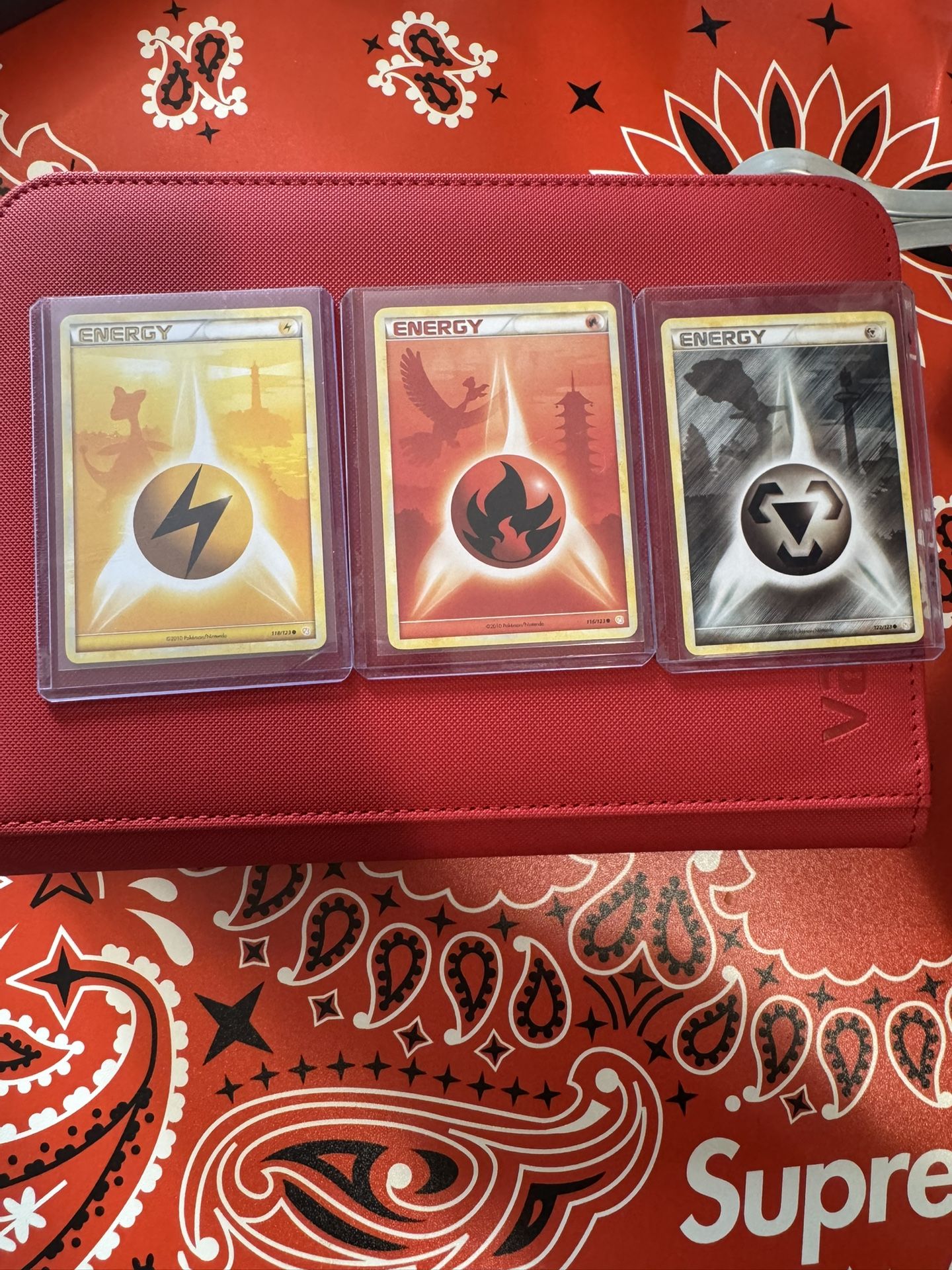 Pokemon HeartGold & SoulSilver Energy Cards 