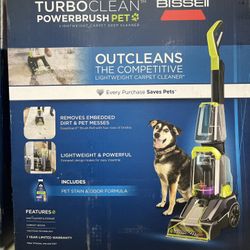 Bissell Turbo Clean Power Brush Carpet Shampooer