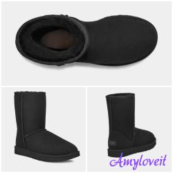 UGG Classic Short ll Boots Black Sizes 5, 6, 7 ,8 9, & 10
