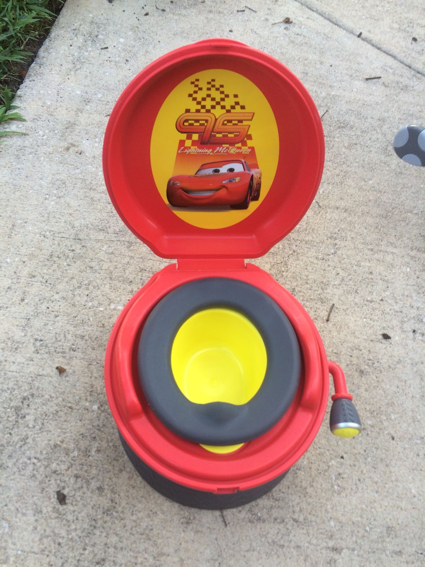 Lightning McQueen potty toilet training