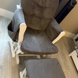 Grey Rocking Chair 