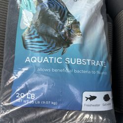 Aquarium Sand-BLACK 20lb Bag (x2)