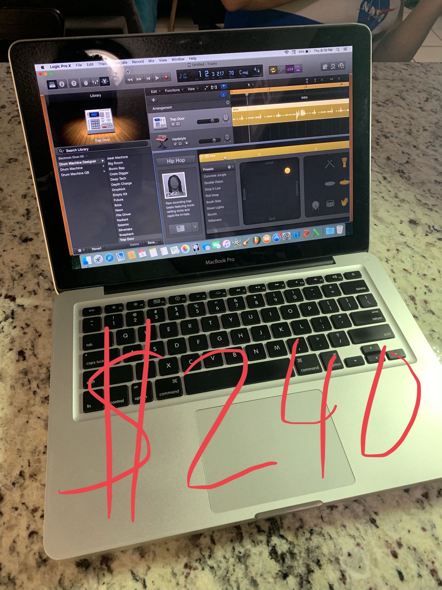 Apple Macbook Pro 13 for iReady Music Work School